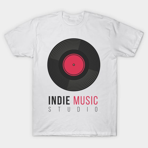 INDIE MUSIC STUDIO T-Shirt by MajorCompany